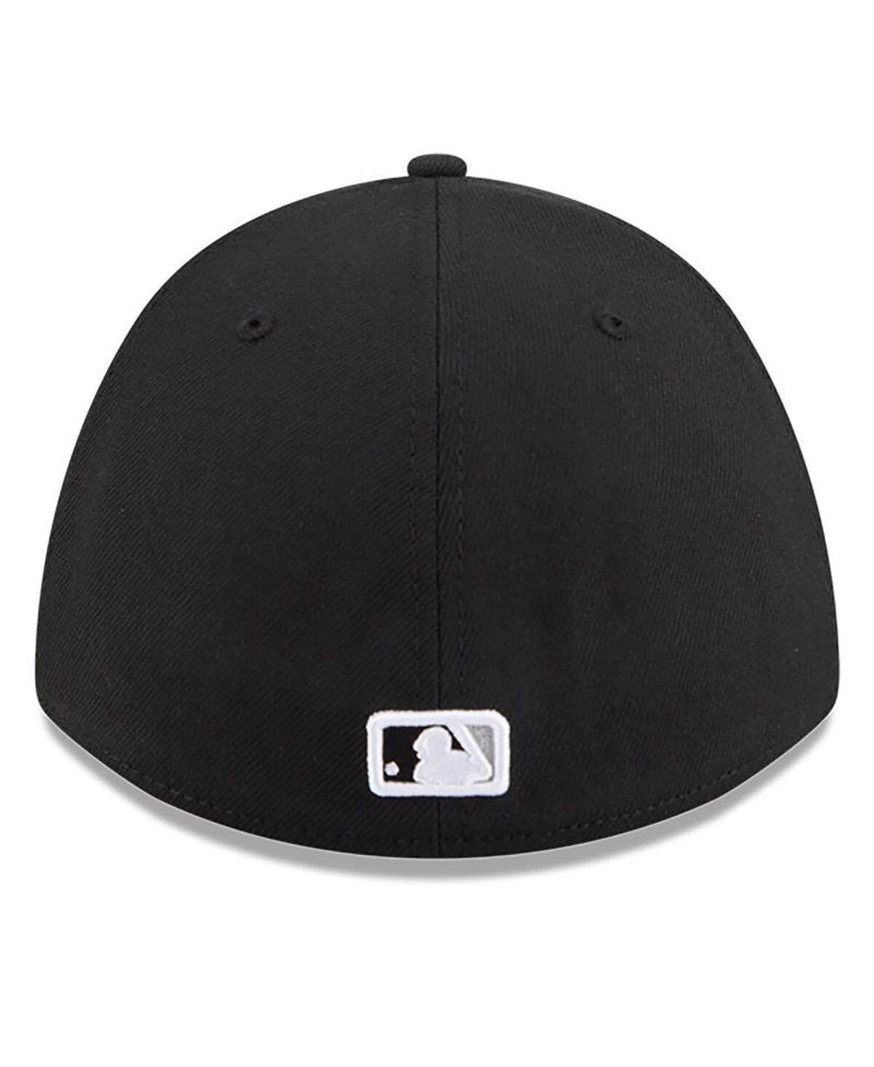 Men's Black Chicago White Sox 2026 Jackie Robinson Day 39THIRTY M-Crown Flex Hat