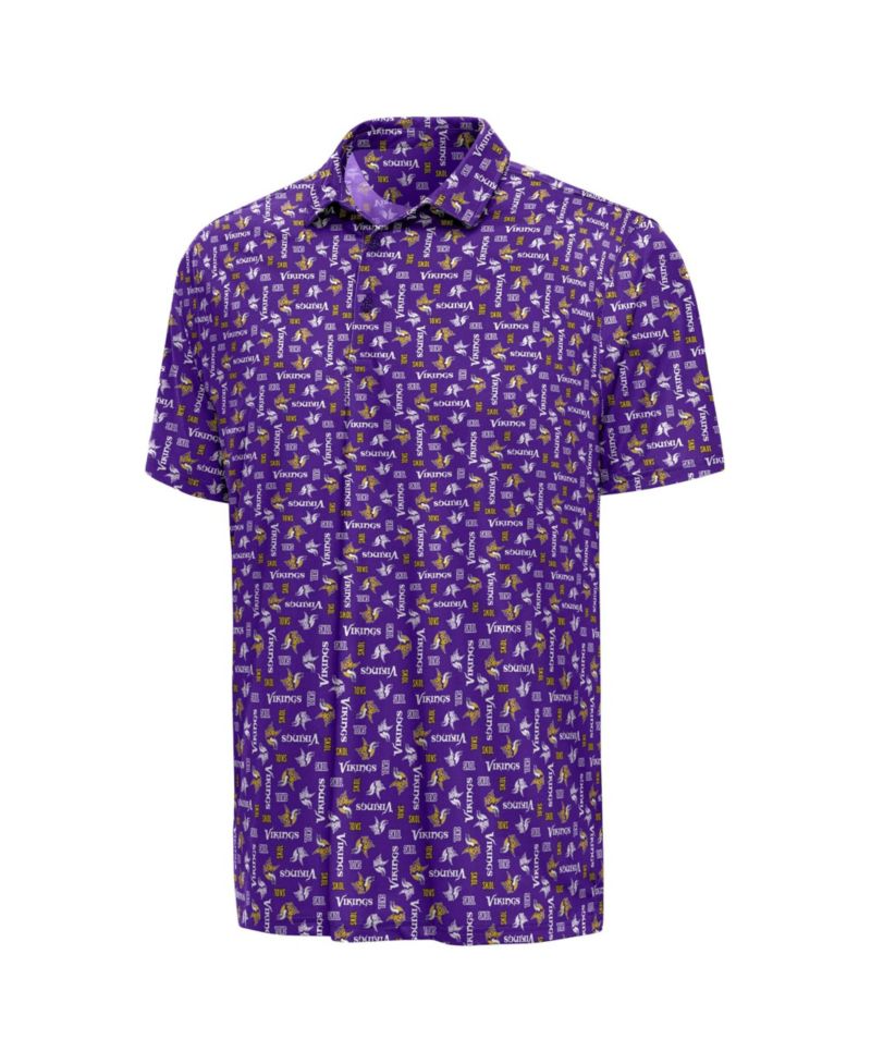Men's Purple Minnesota Vikings Season Tickets Polo