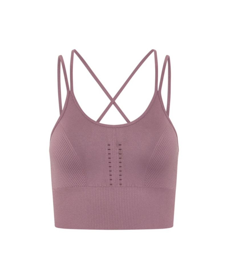Women's India Medium Support Seamless Sport Top