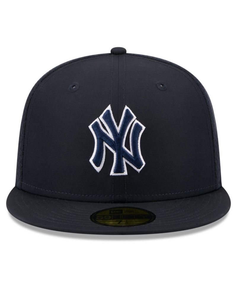 Big Boys and Girls Navy New York Yankees Batting Practice 59FIFTY Fitted Hat