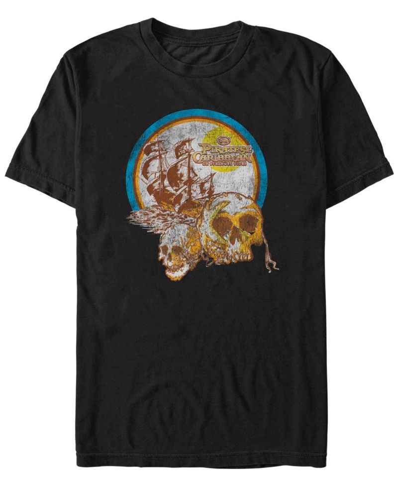 Men's Pirates of The Caribbean Fish Lady Short Sleeve T-shirt