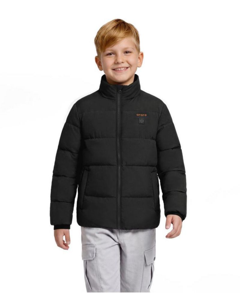 Kids Unisex S- XL ' 4-Zone Heated Down Jacket
