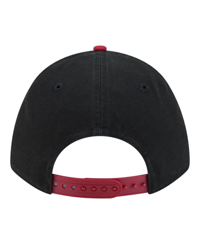 Men's Black/Red Arizona Diamondbacks Team Loyal 9FORTY M-Crown Adjustable Hat
