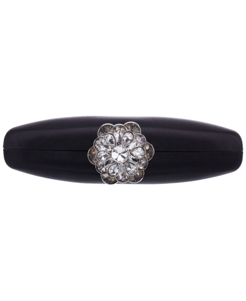 Crystal Flower Nivi Minaudiere Mini Clutch Handbag