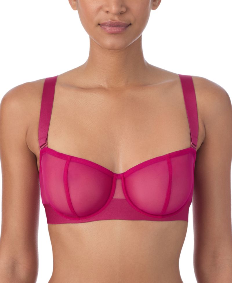 Women's Sheers Strapless Mesh Bra DK4939