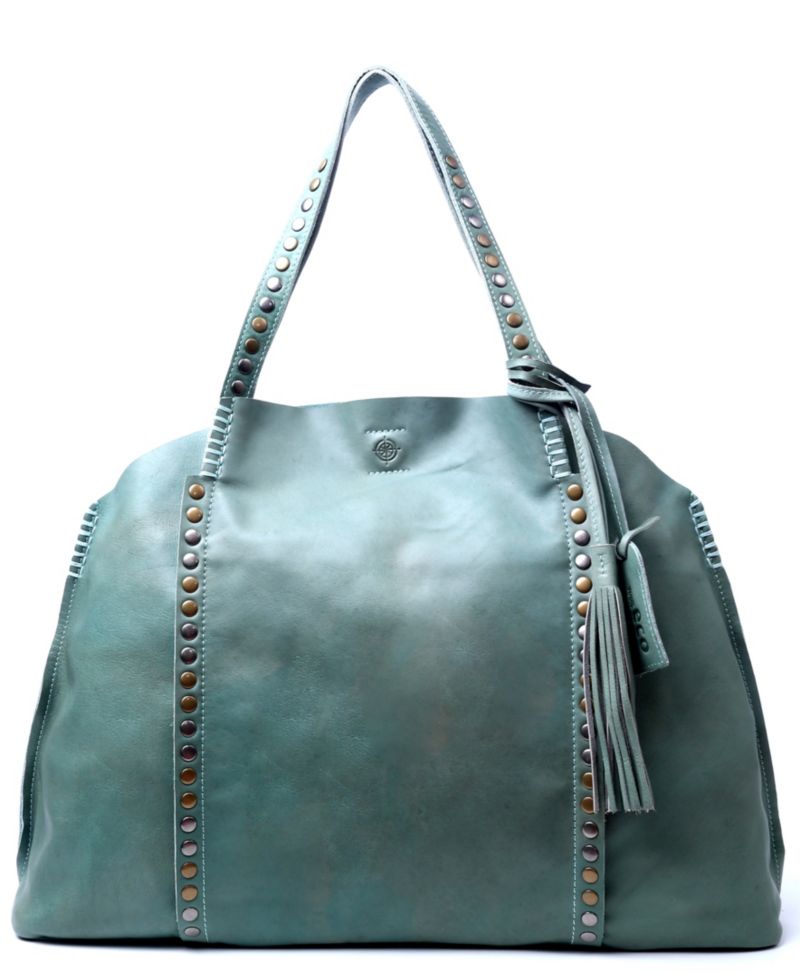 Birch Medium Leather Tote Bag