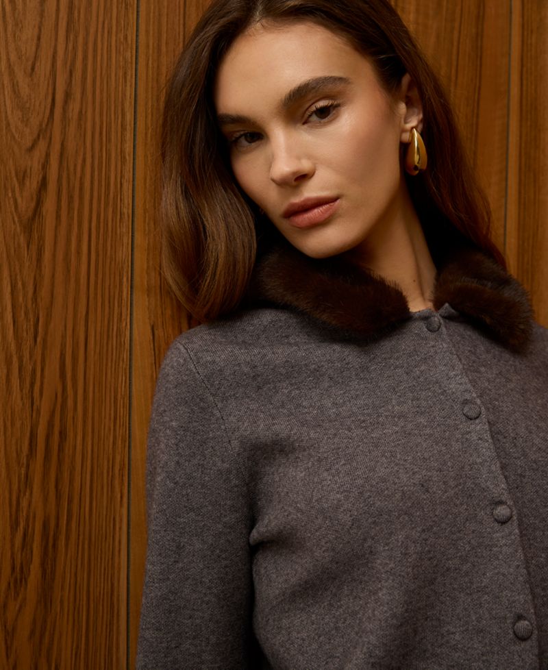 Women's Sloane Collar Button-Front Cardigan