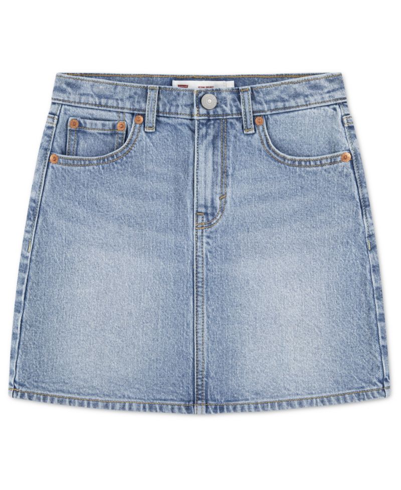 Girls' 7-16 Icon Denim Skirt