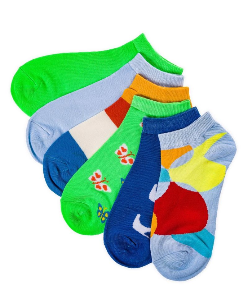 Women's Amber Rose Ankle Socks 6 Pack