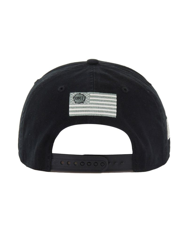 Men's Black St. Louis Blues OHT Military Appreciation Homeland Honor and Defend Hitch Adjustable Hat