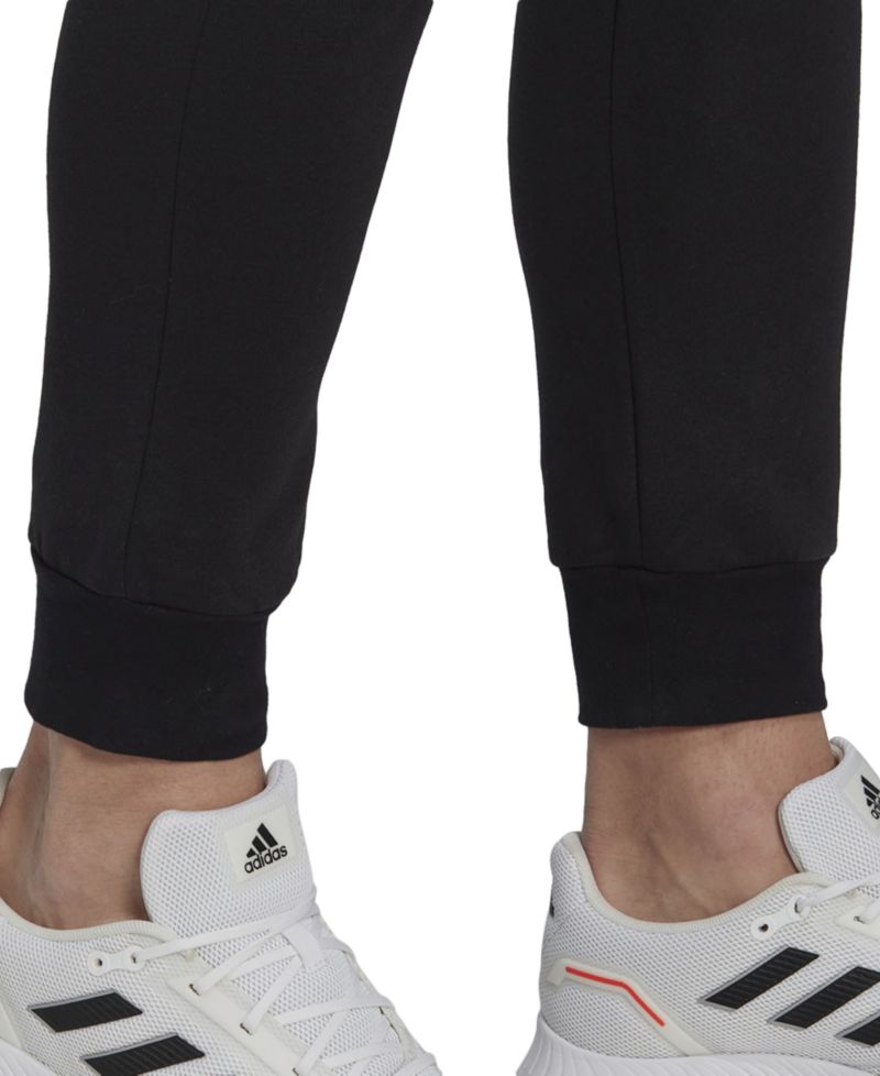 Men's Cozy Fleece Tapered Leg Mid-Rise Jogger Pants
