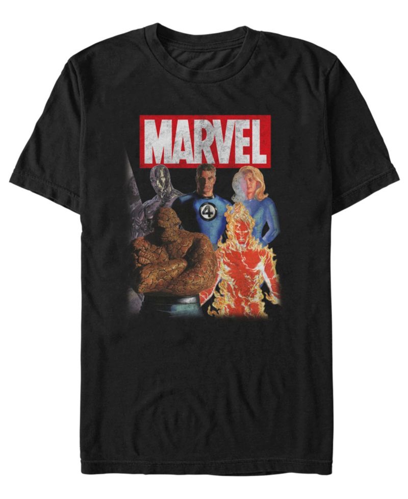 Men's Marvel Team F4 Short Sleeve T-Shirt