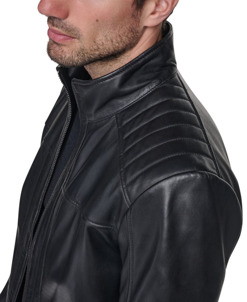 Men's Aged Lamb Racer Jacket
