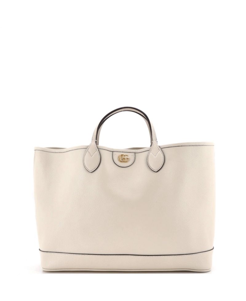 Medium Ophidia Top Handle Shopping Tote Leather