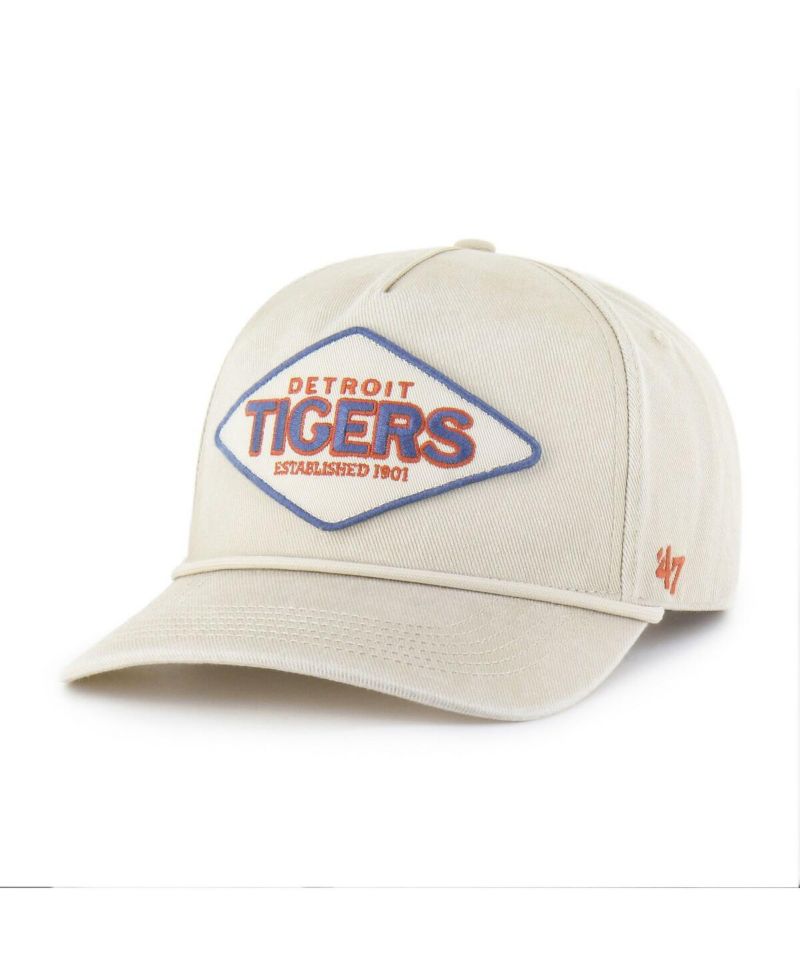 Men's Khaki Detroit Tigers Cairn Hitch Adjustable Hat