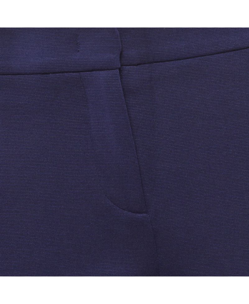 Women's Stretch Crepe Straight Fit Trousers