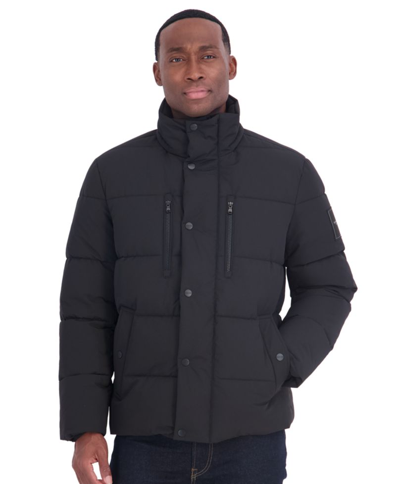 Men's Logo Parka Regular-Fit Jacket