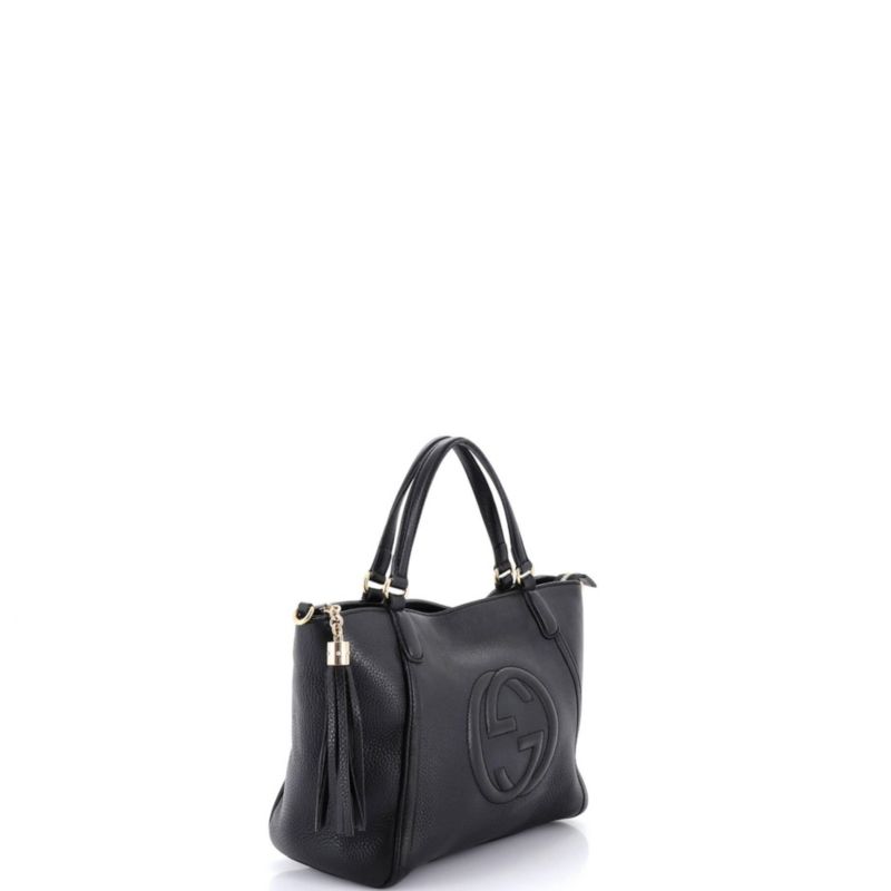 Small Soho Convertible Top Handle Bag Leather