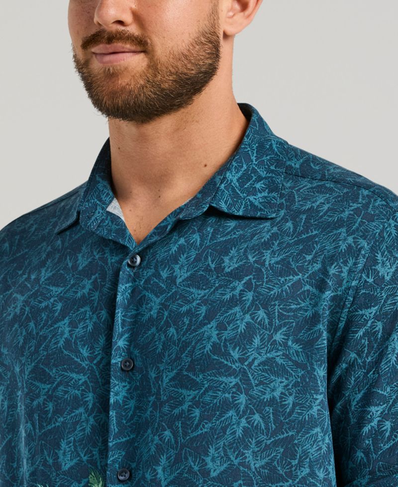 Men's Tropical Horizon Print Shirt