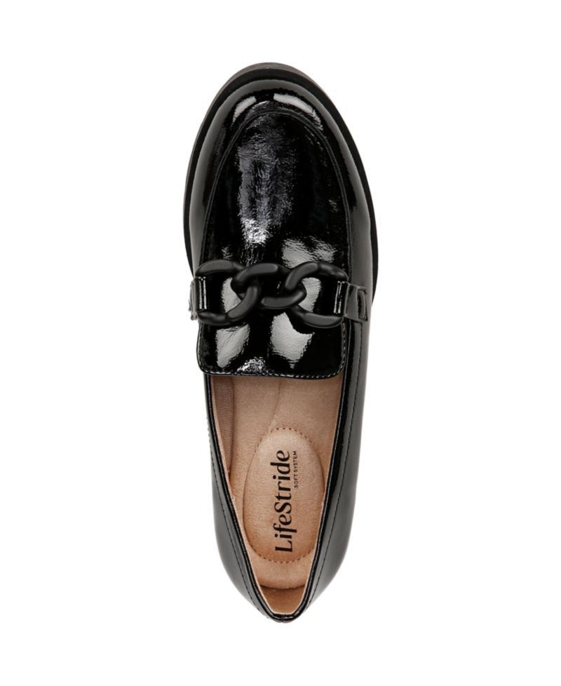 Women's London 2 Chain Detail Lug Sole Loafers