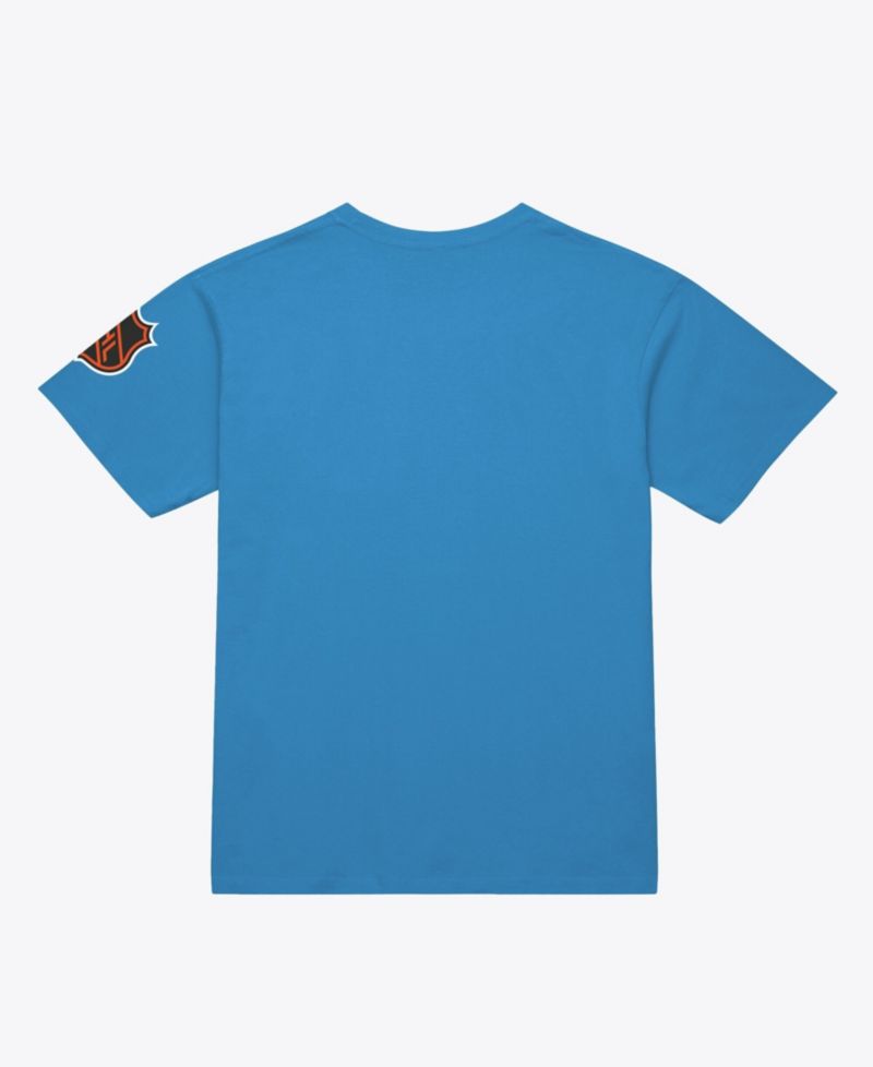 Men's Light Blue Pittsburgh Penguins Core Vintage Logo T-Shirt