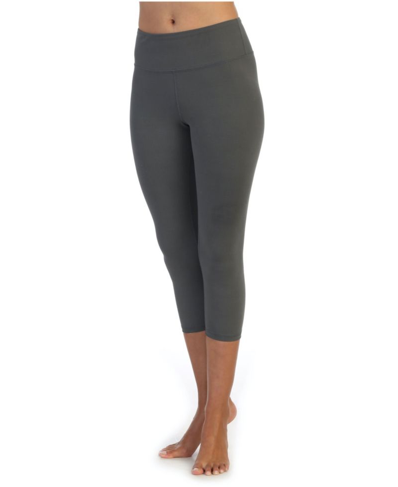 High Waist Three-Fourth Compression Leggings