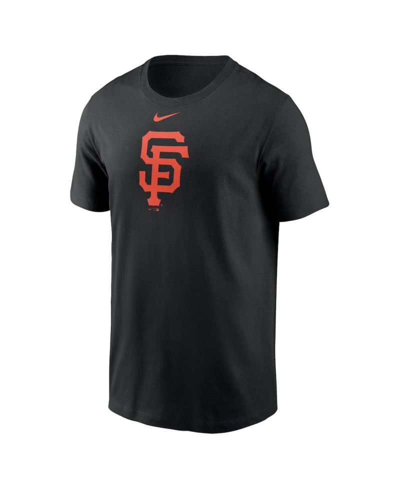 Men's Black San Francisco Giants Fuse Logo T-Shirt