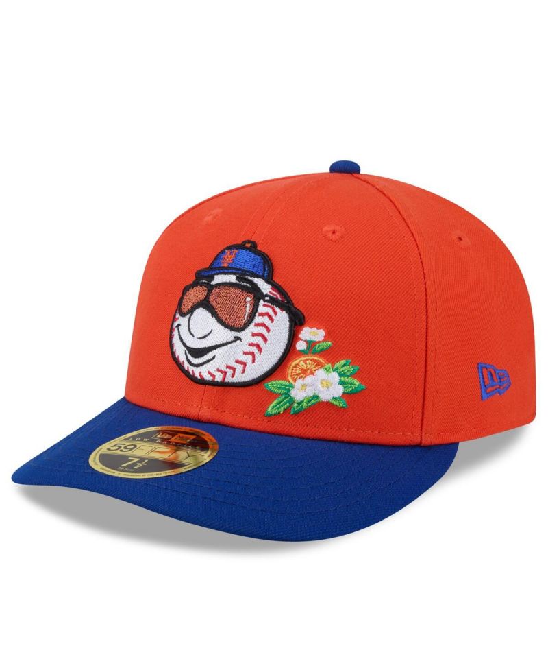 Men's Orange/Royal New York Mets 2026 Spring Training Low Profile 59FIFTY Fitted Hat
