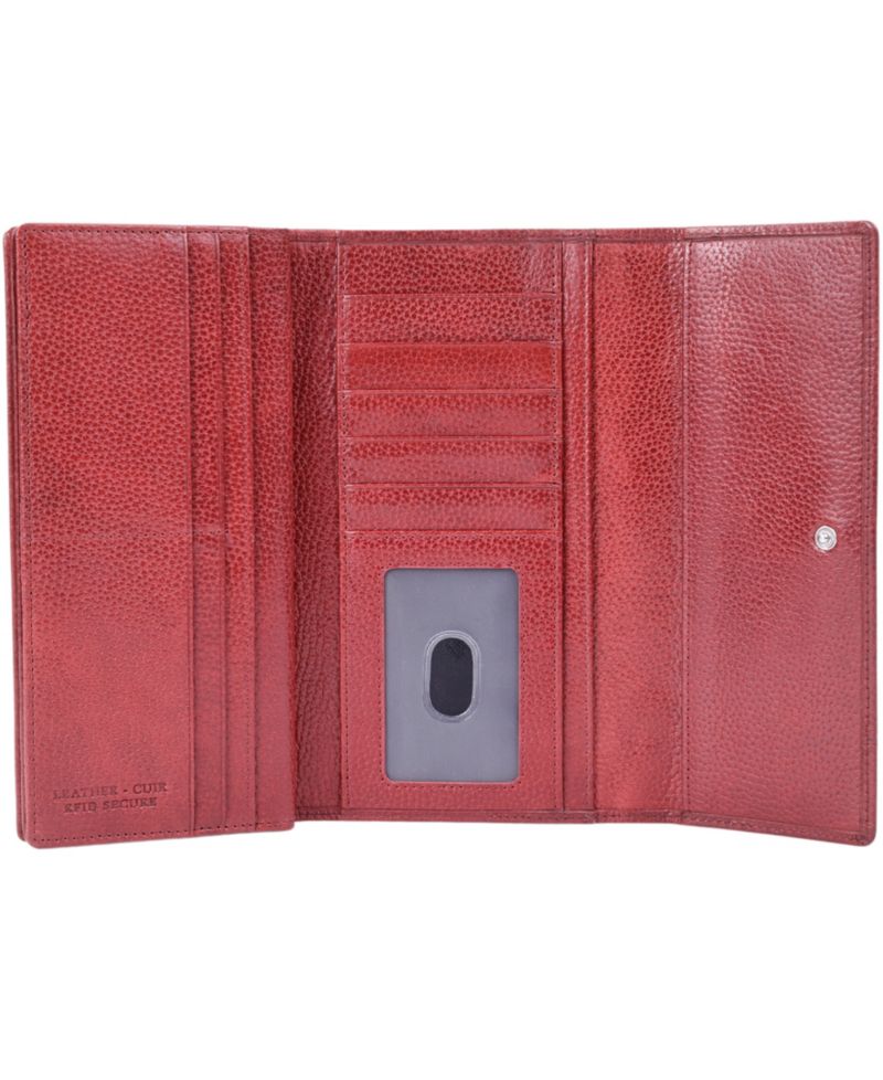 Fifth Avenue RFID Secure Quad Fold Wallet
