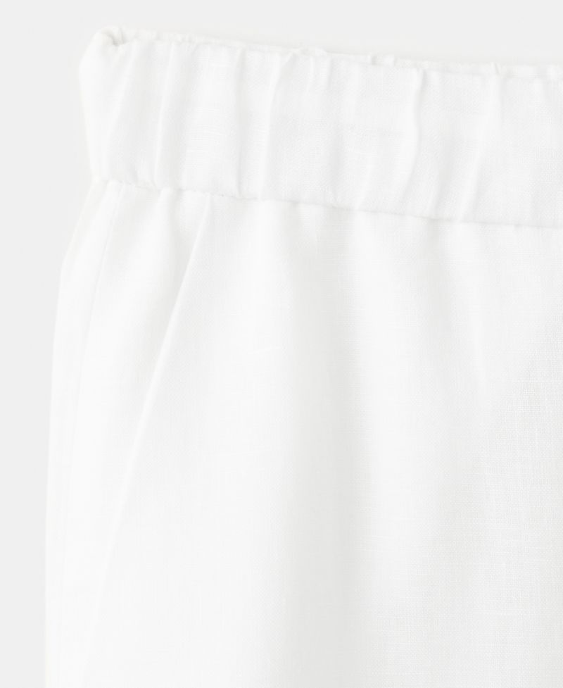 Women's Wide-Leg Linen Pants