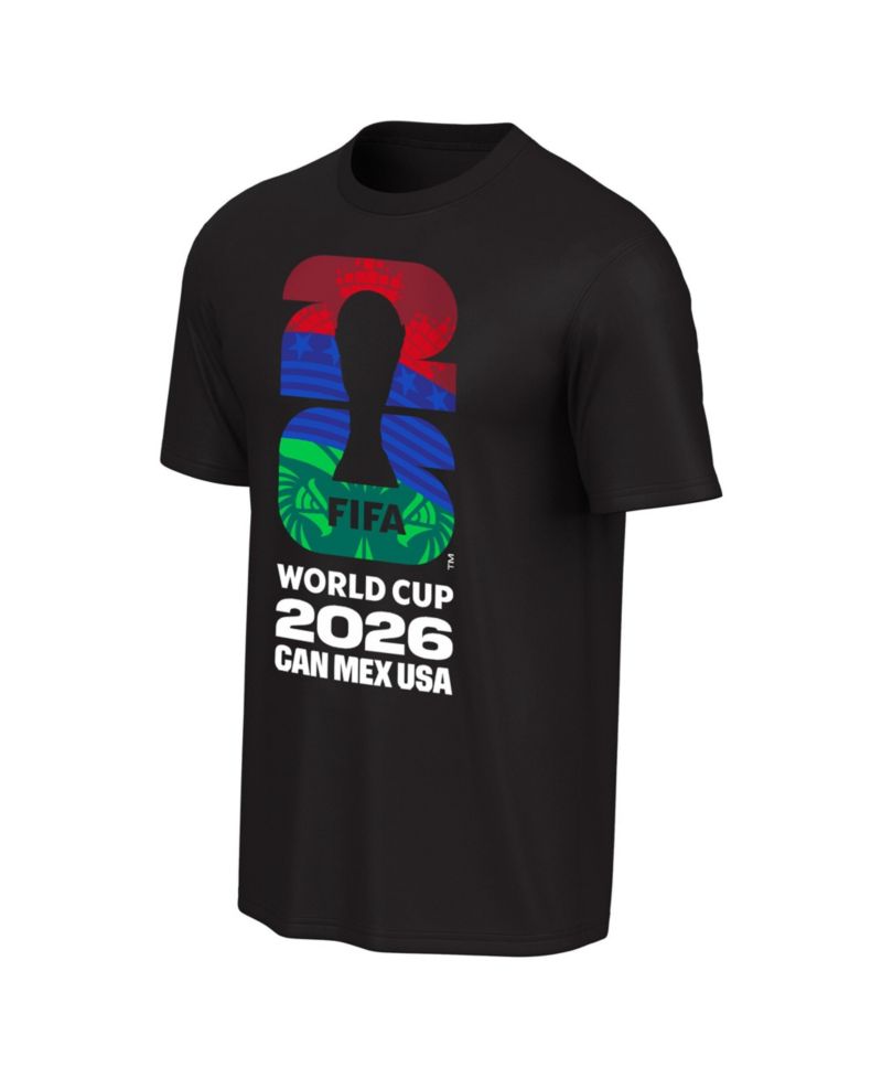 Men's Black USA, Mexico Canada FIFA World Cup 2026 Country T-Shirt