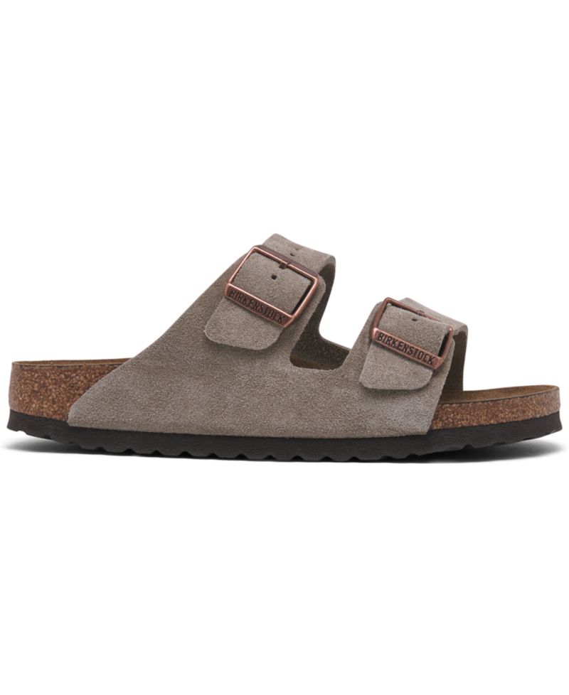 Women's Arizona Soft Footbed Suede Leather Sandals from Finish Line