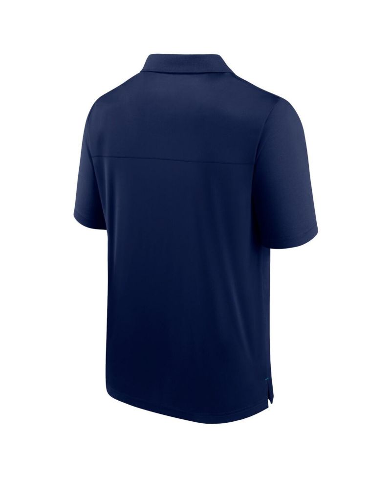 Men's Navy Seattle Mariners Fitted Polo Shirt