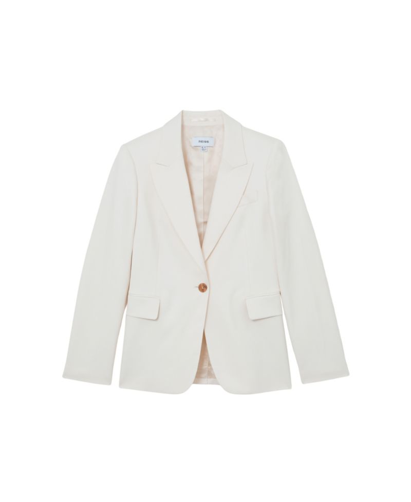 Women's Single-Breasted Tailored Blazer