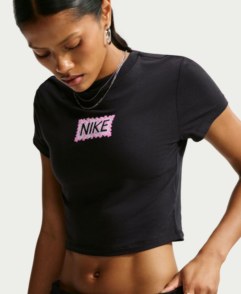 Women's Chill Knit Slim Cropped T-Shirt