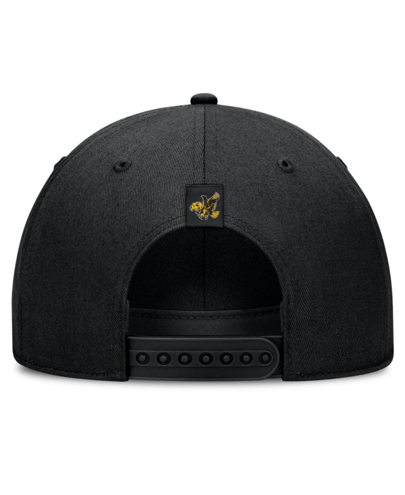 Men's and Women's Black Iowa Hawkeyes 2026 Basketball Refresh 5-Panel Rope Rise Hat