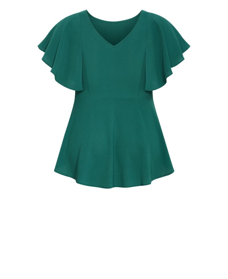 Women's Romantic Mood Peplum Top
