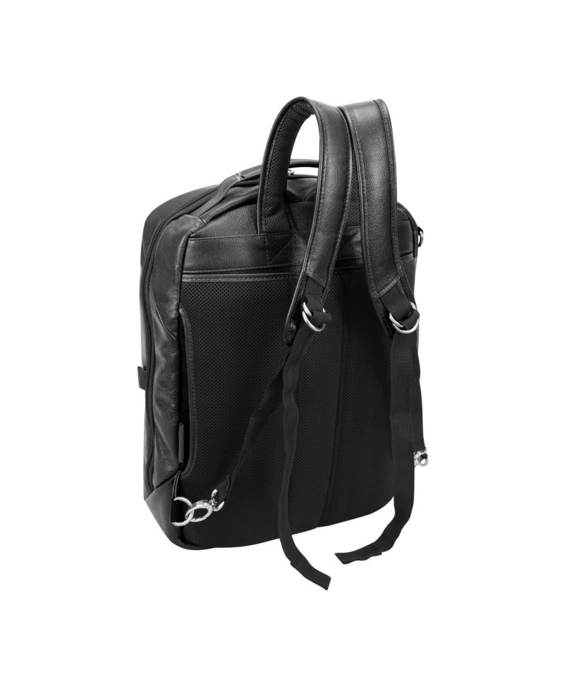 East Side 17" 2-In-1 Laptop Tablet Convertible Travel Backpack Cross-Body