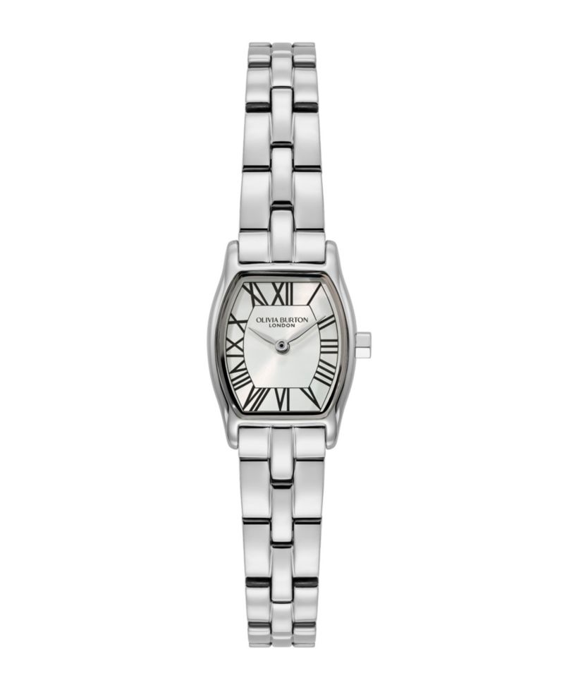 Women's Cambridge Silver-Tone Stainless Steel Bracelet Watch 17.7mm