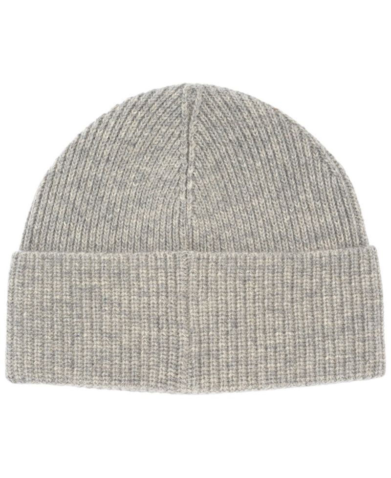 Men's Solid Flag Bear Beanie