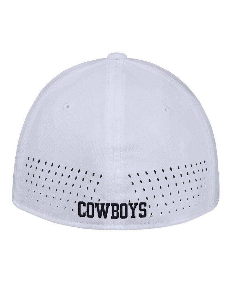 Men's White Oklahoma State Cowboys 2025 On-Field Performance Flex Hat