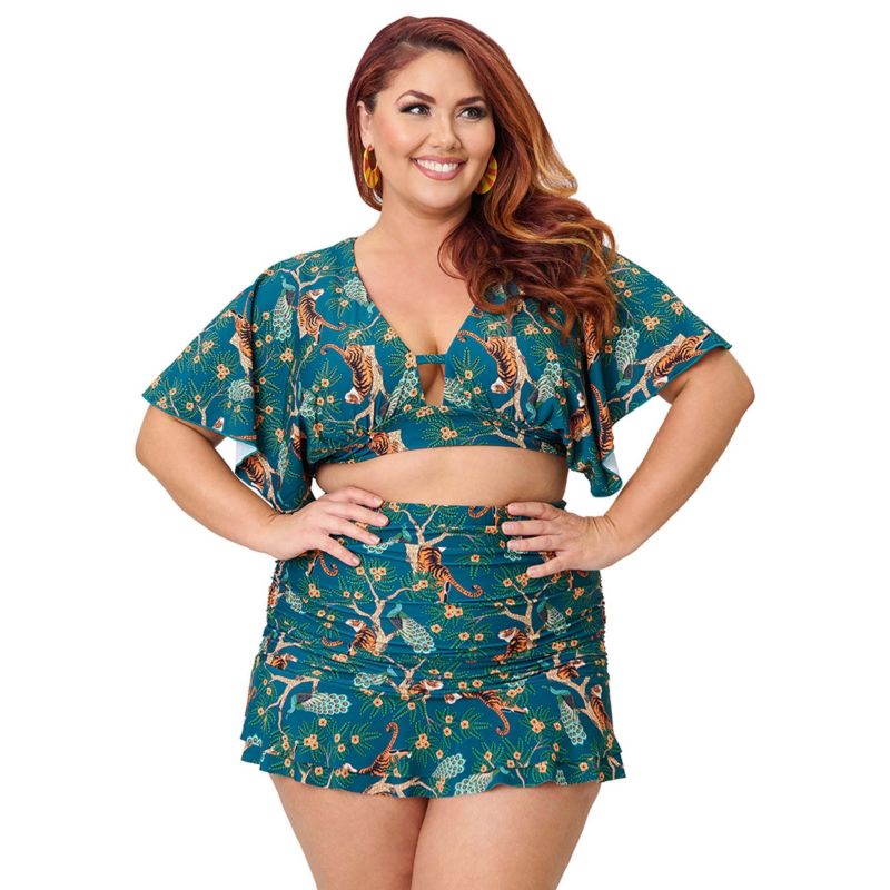 Plus Size Alice Swim Skirt