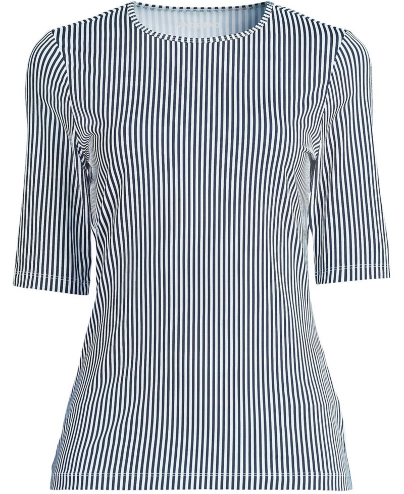 Women's Elbow Sleeve Crewneck Garden Tee