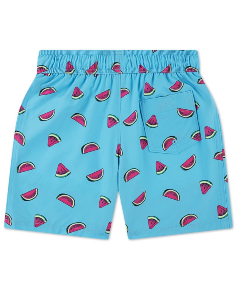 Boys' Printed Swim Trunks