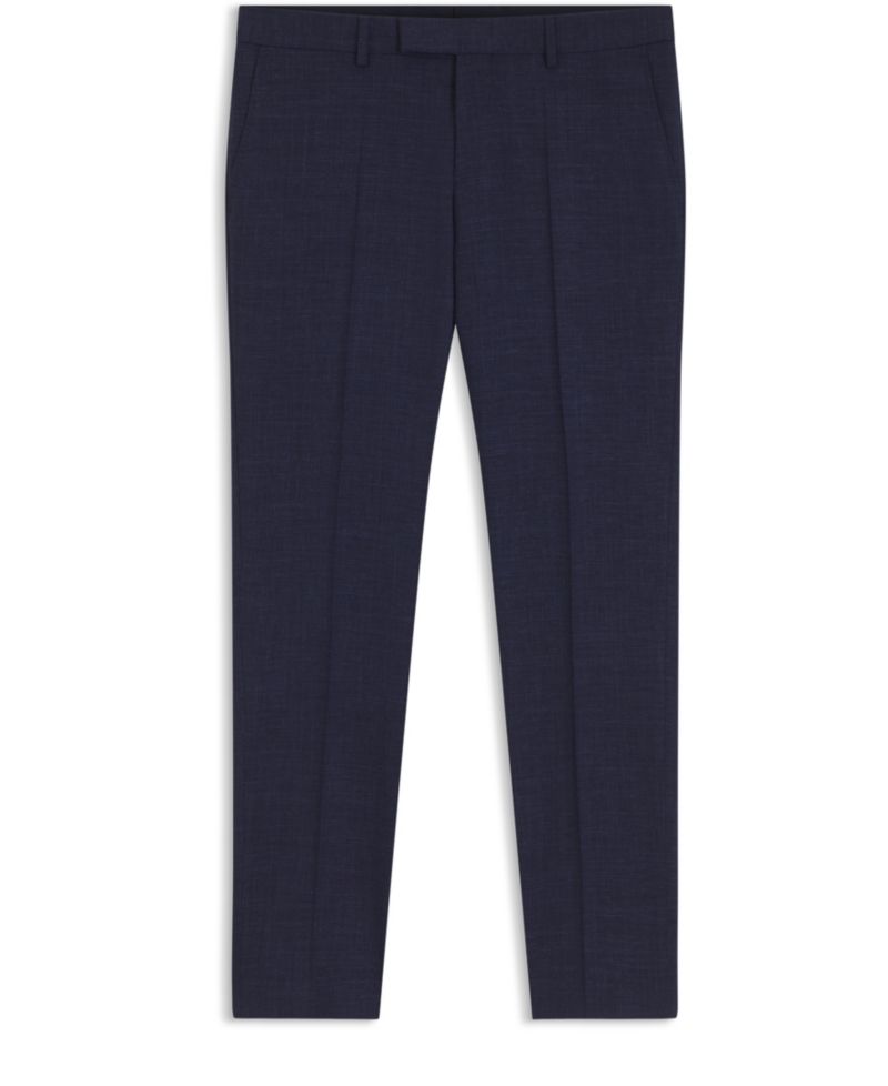 BOSS by Men's Melange Stretch Slim-Fit Pants