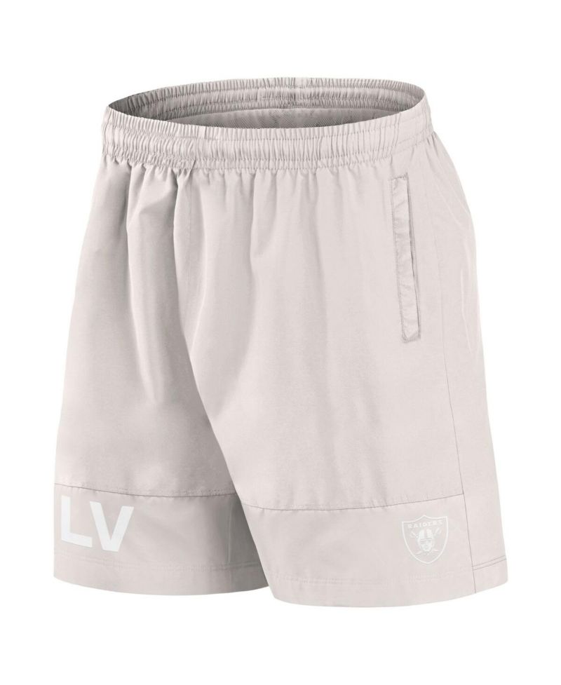 Men's Cream Las Vegas Raiders Elements Shorts