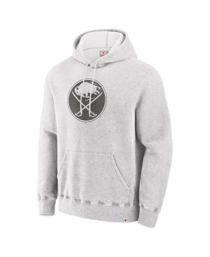 Men's Cream Buffalo Sabres Made in Canada Pullover Hoodie