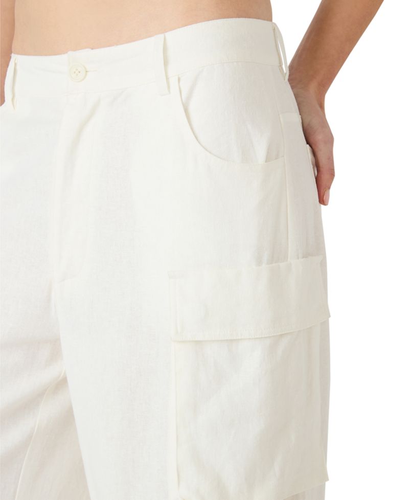 Women's Linen-Blend Duo Pant