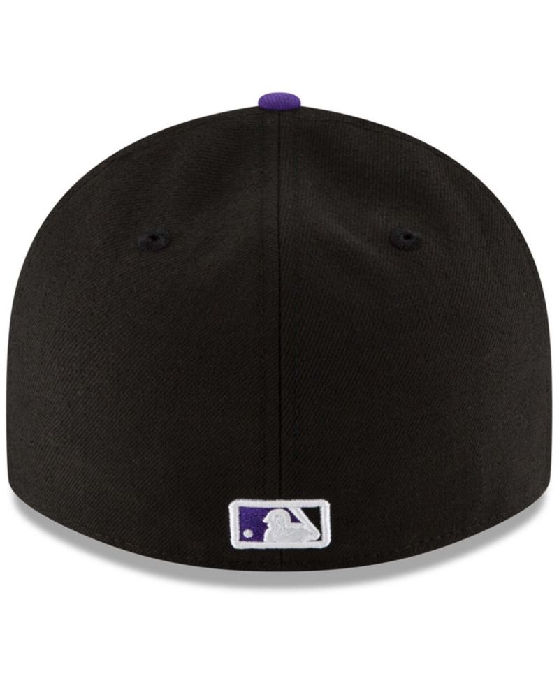 Men's Colorado Rockies Game Authentic Collection On-Field Low Profile 59FIFTY Fitted Hat