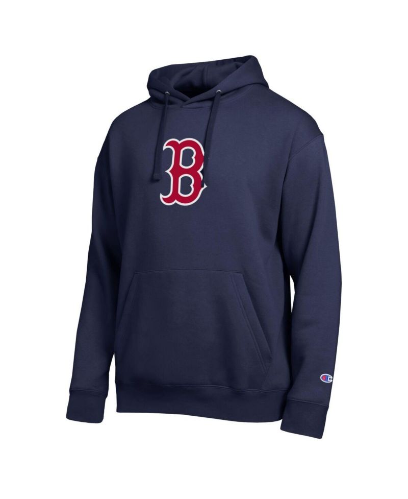 Men's Navy Boston Red Sox All Star Embroidered Logo Hoodie